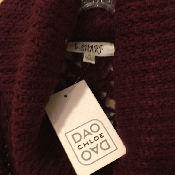 NEW Crochet Sweater Turtle Neck - Picture 7 of 8